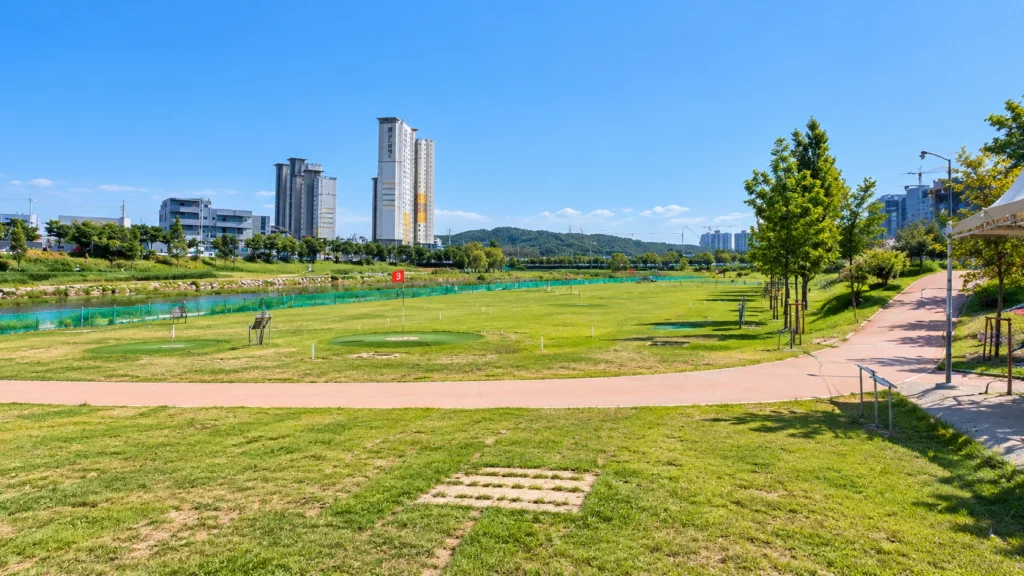울주 파크골프장 참고 이미지